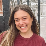 Liz Rowell smiling
