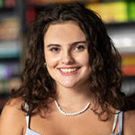 Anna Ivanov smiling