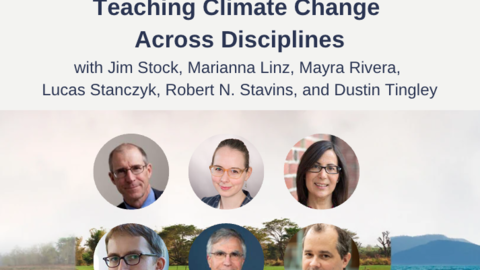 decorative image of Teaching Climate Change Across Disciplines
