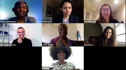 A screenshot of Zoom meeting attendees