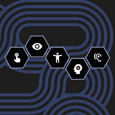 Digital Accessibility at Harvard black and white logo