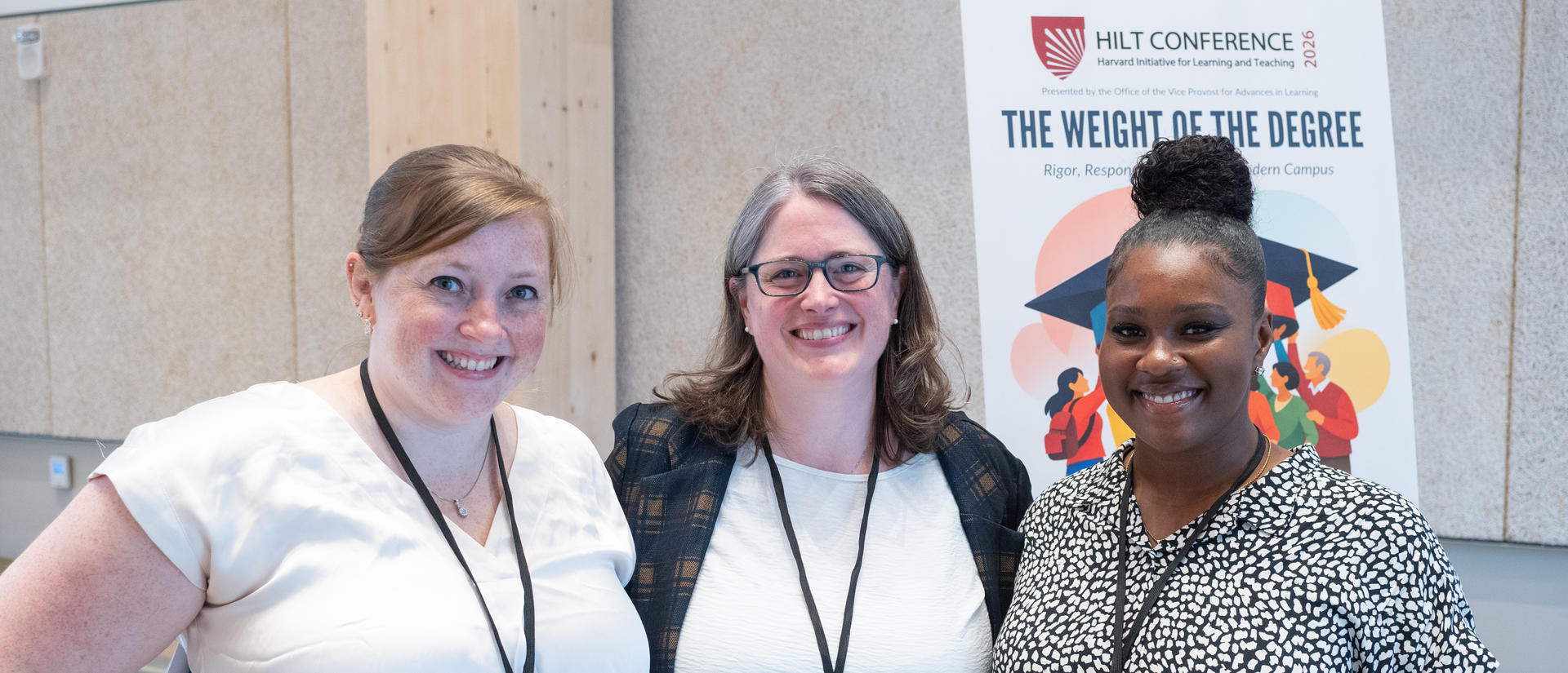 HILT team staff members from left to right, Cassie McGrath, Melissa Tarr, and Alisha Vernet.