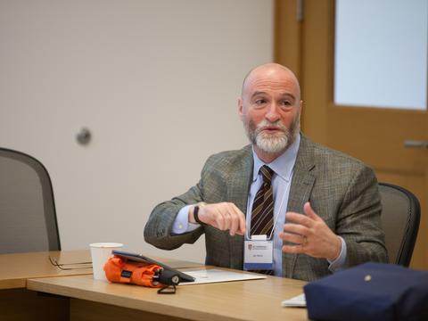 A man with a white beard
