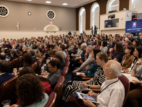 A room full of Harvard educators