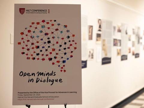 A poster board