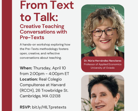 Event flyer for the RCCH event