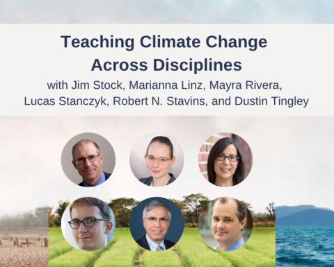decorative image of Teaching Climate Change Across Disciplines