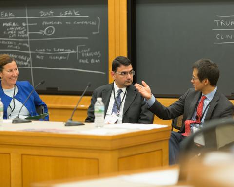 HILT Conference panelist engaging in a teaching and learning discussion.
