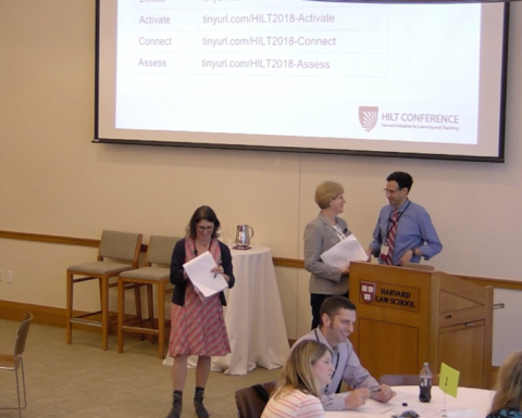 Colleagues presenting during a 2018 HILT Conference breakout session.