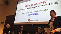 Debate as pedagogy: Practices, tools, and examples from Harvard faculty