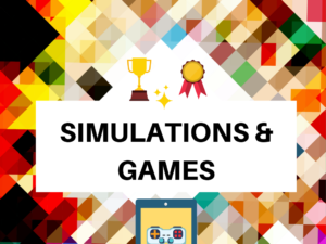 Simulations & Games Affinity Group: Educational Games Gallery Walk
