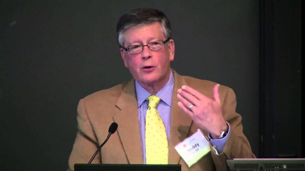 Henry Roediger speaking during The Science of Learning panel at HILT Symposium on Feb. 2, 2012