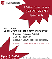 2019 HILT Spark Grants Kick-off + Networking Event